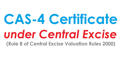 CAS-4 Certificate